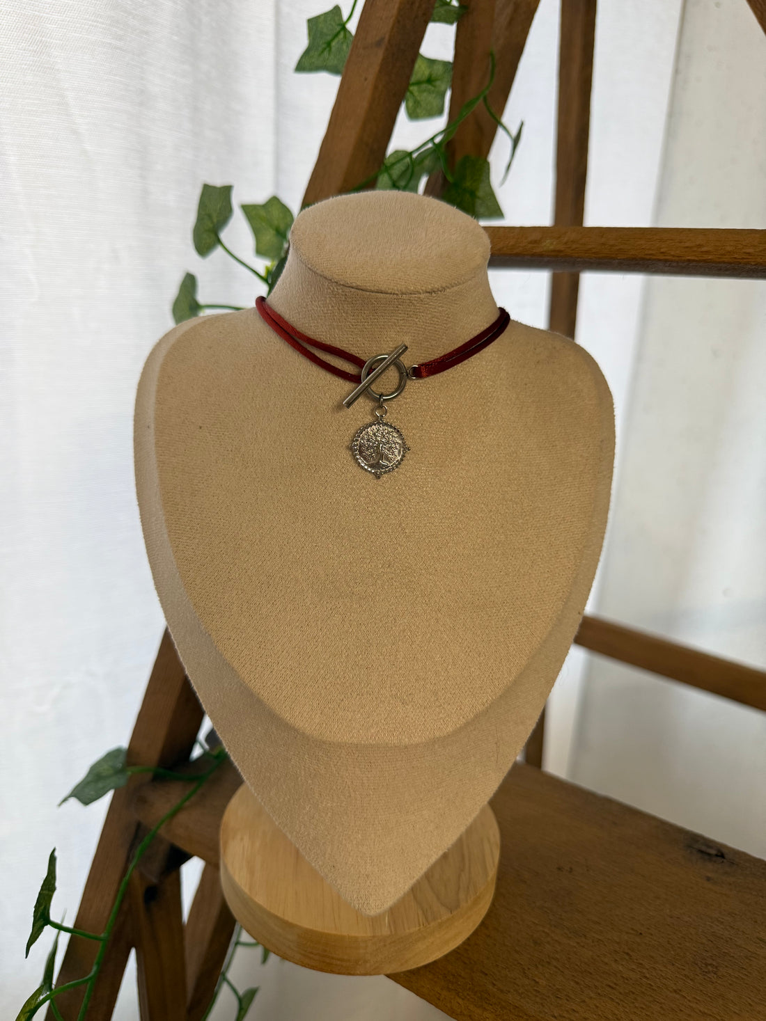 Collier cordon arbre de vie