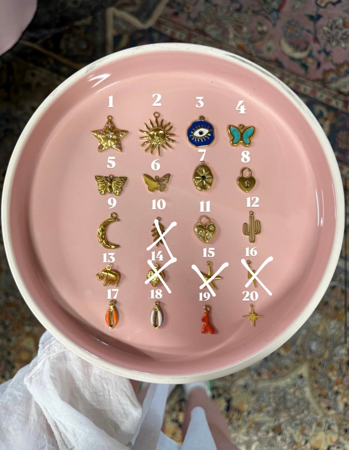 Collier Charms à personnaliser