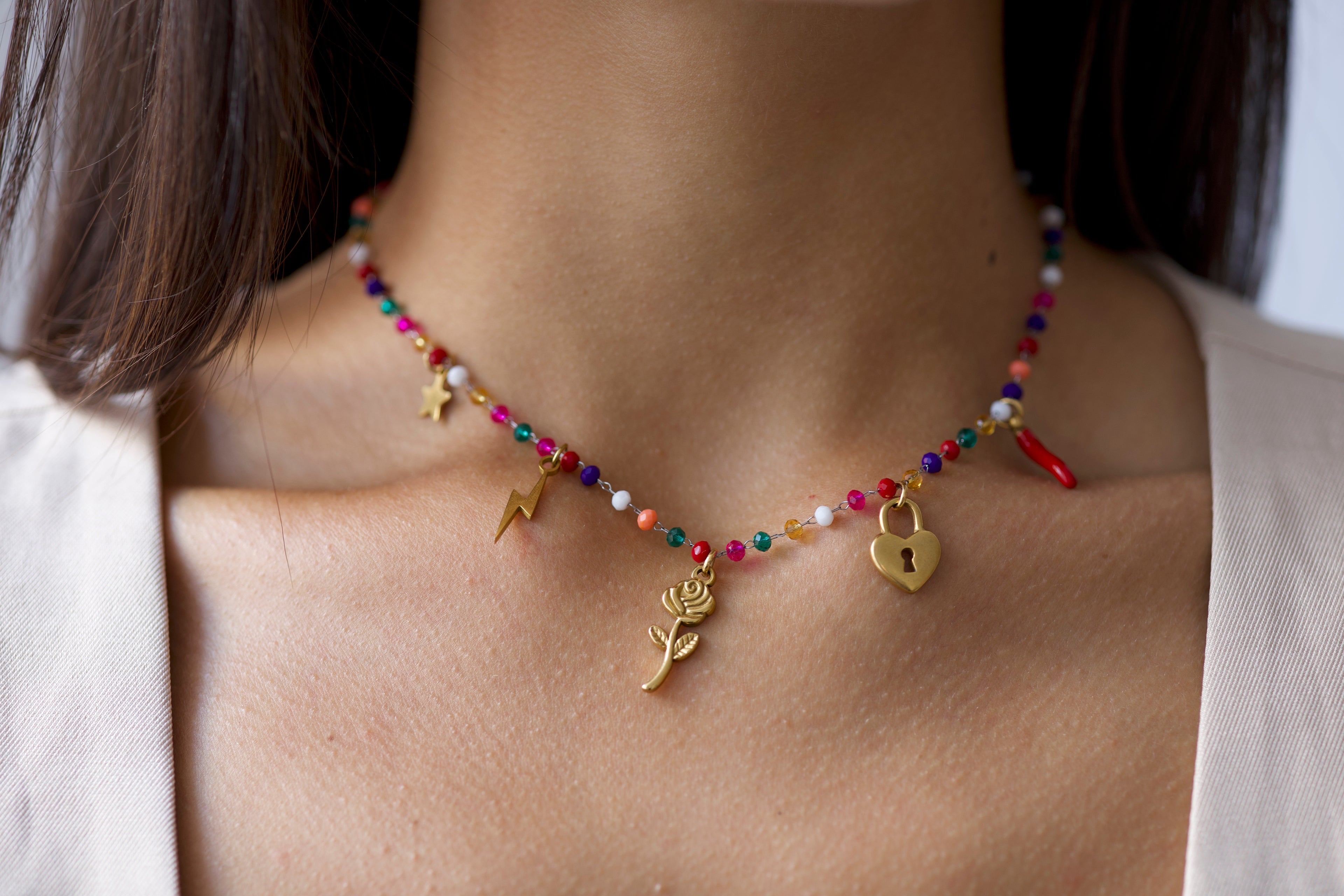 Collier Charms à personnaliser