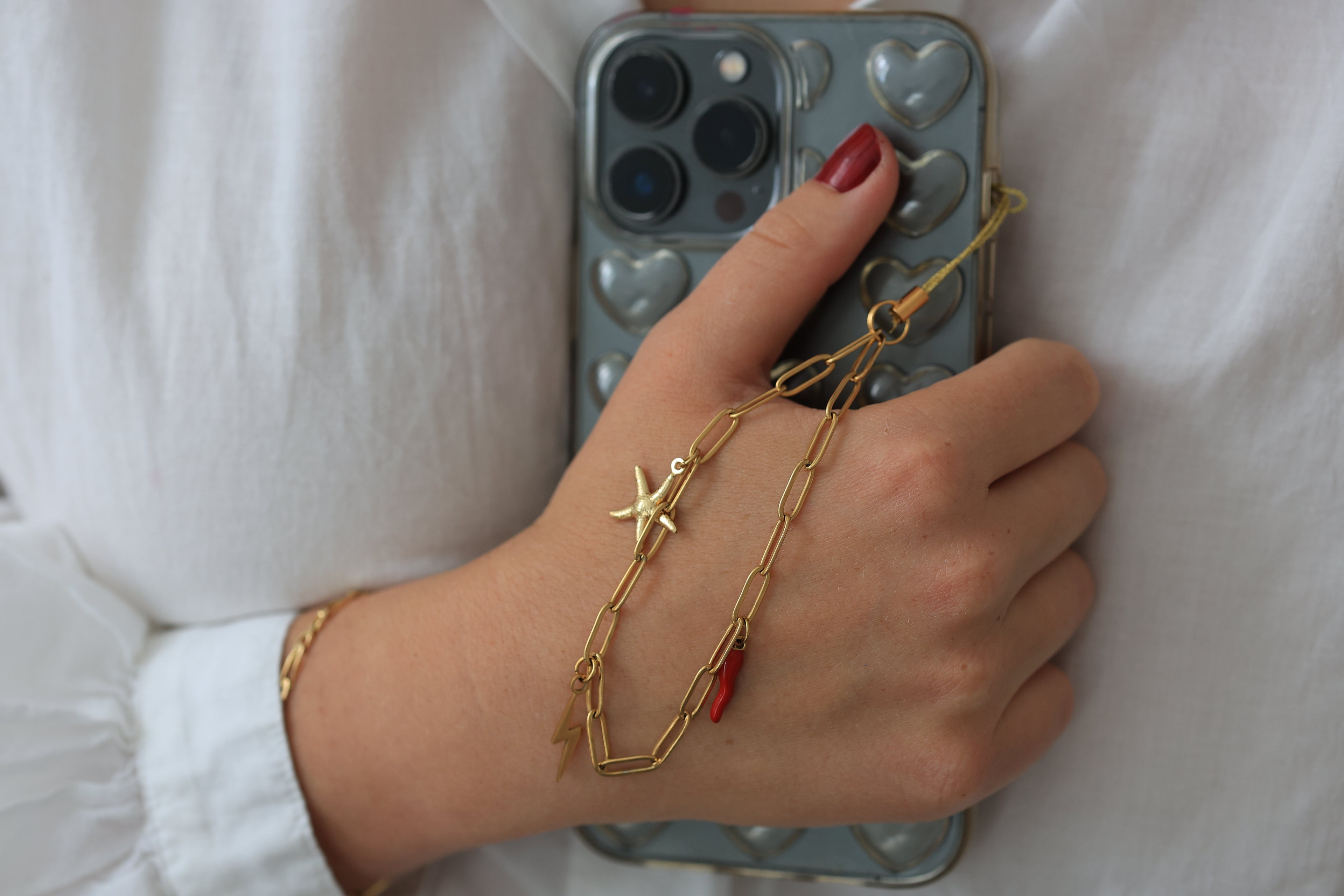 Bijoux de téléphone charms à personnaliser