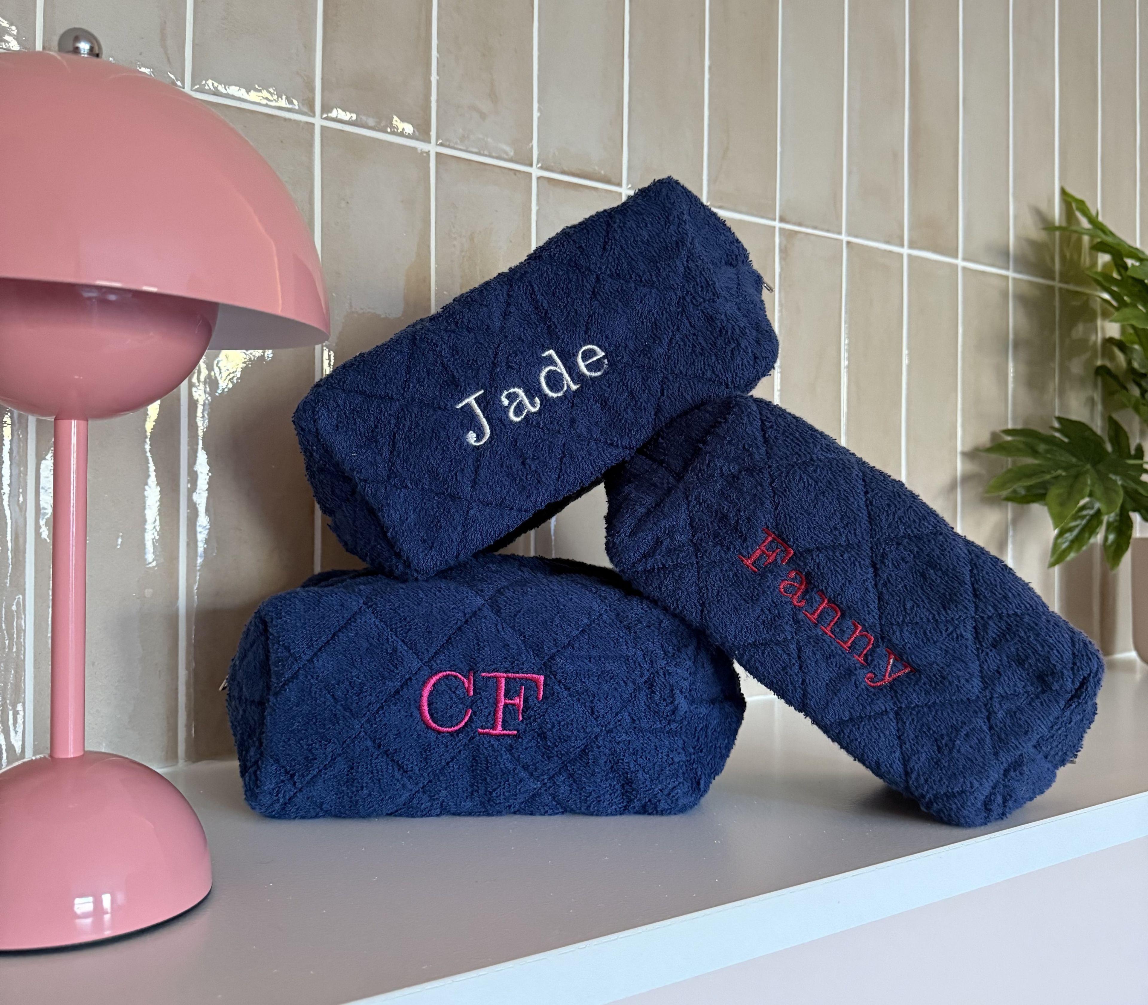 Trousse de toilette Bleu Marine