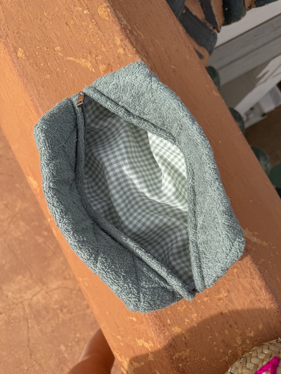 Trousse de toilette vert d&