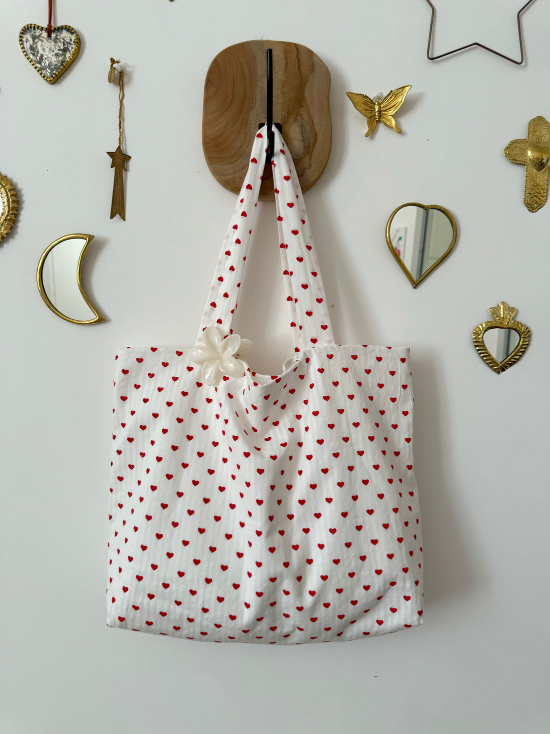 Tote bag coeur