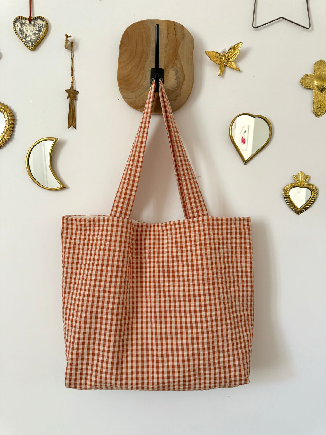 Tote bag carreaux d&