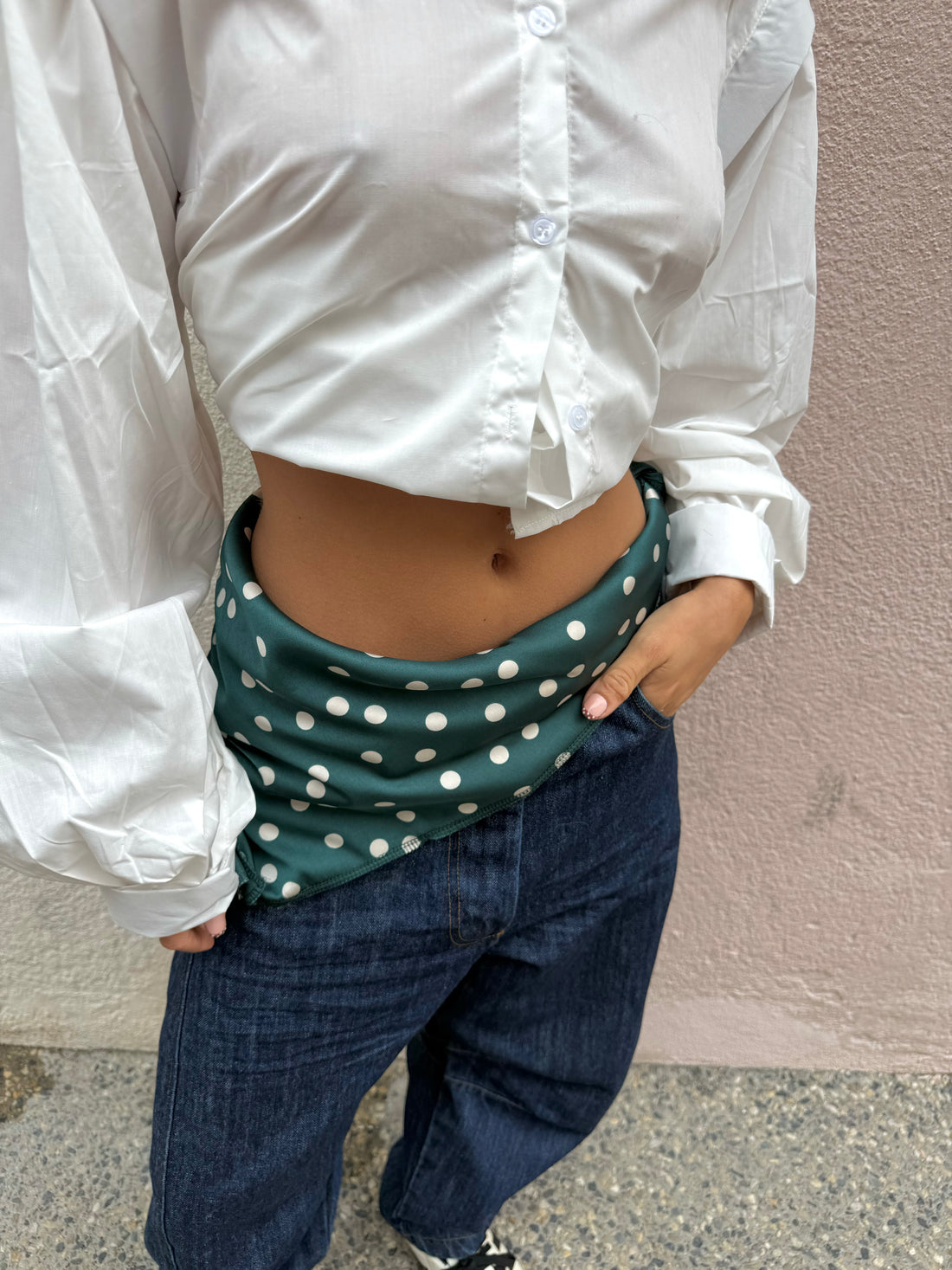 Foulard Victoire vert