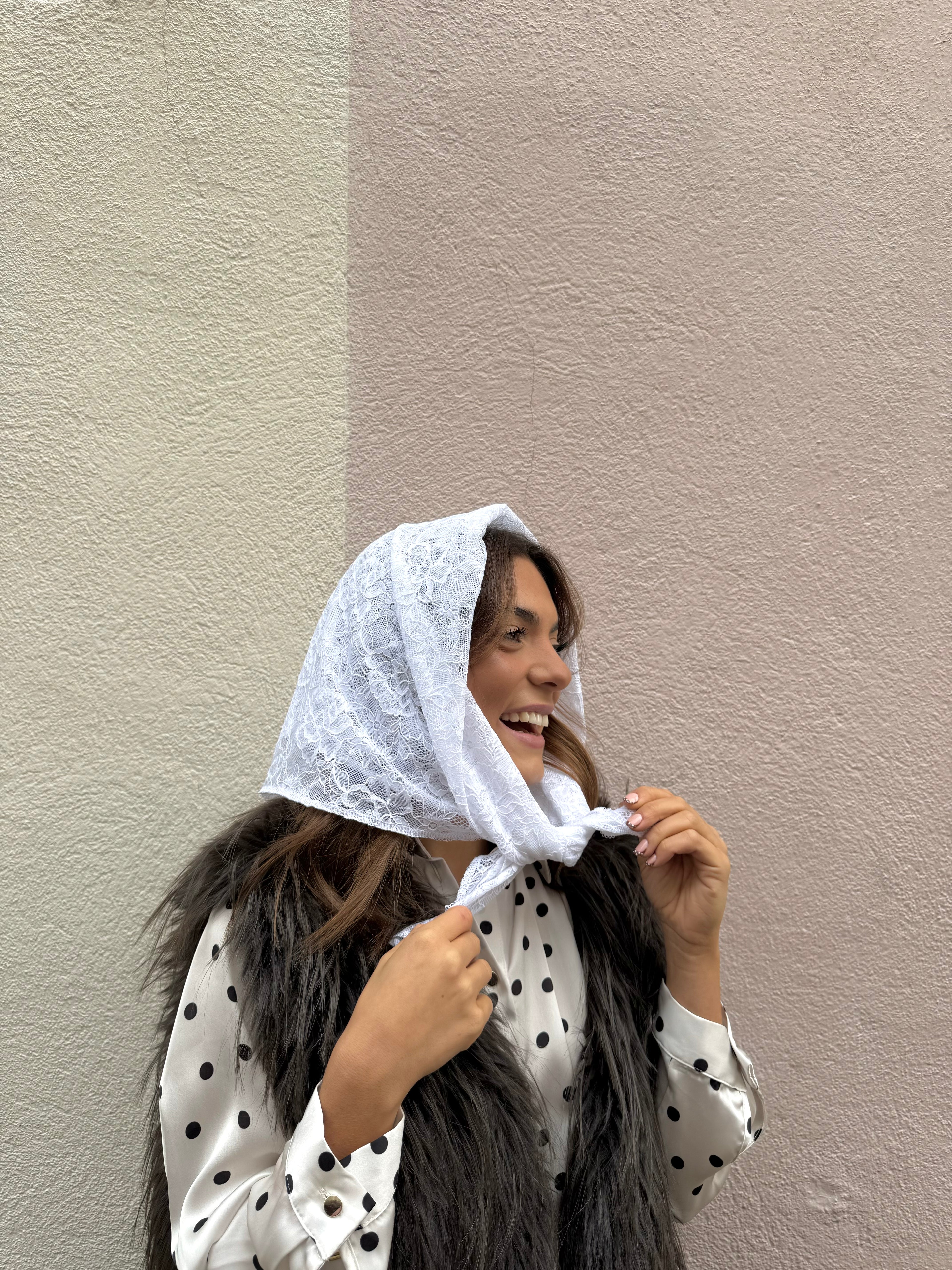 Foulard en dentelle Juliette