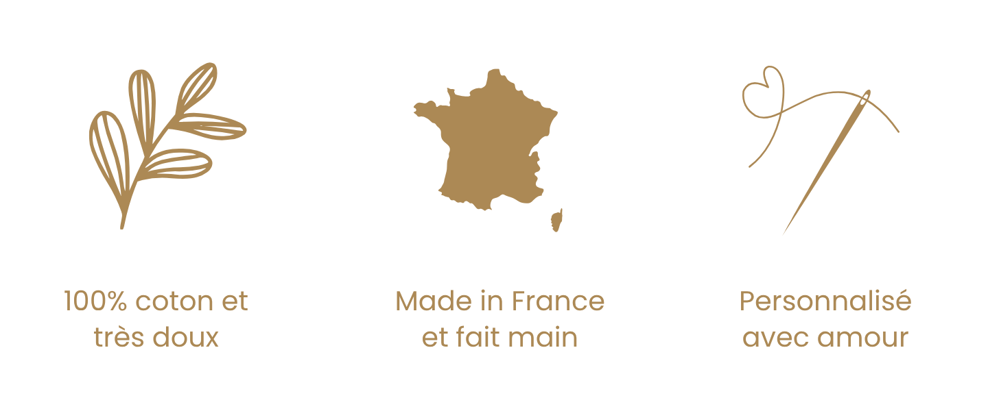 3 icônes de réassurances