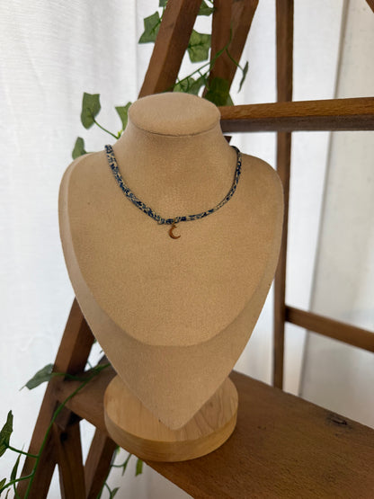 Collier liberty bleu