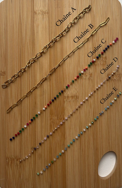 Collier Charms à personnaliser