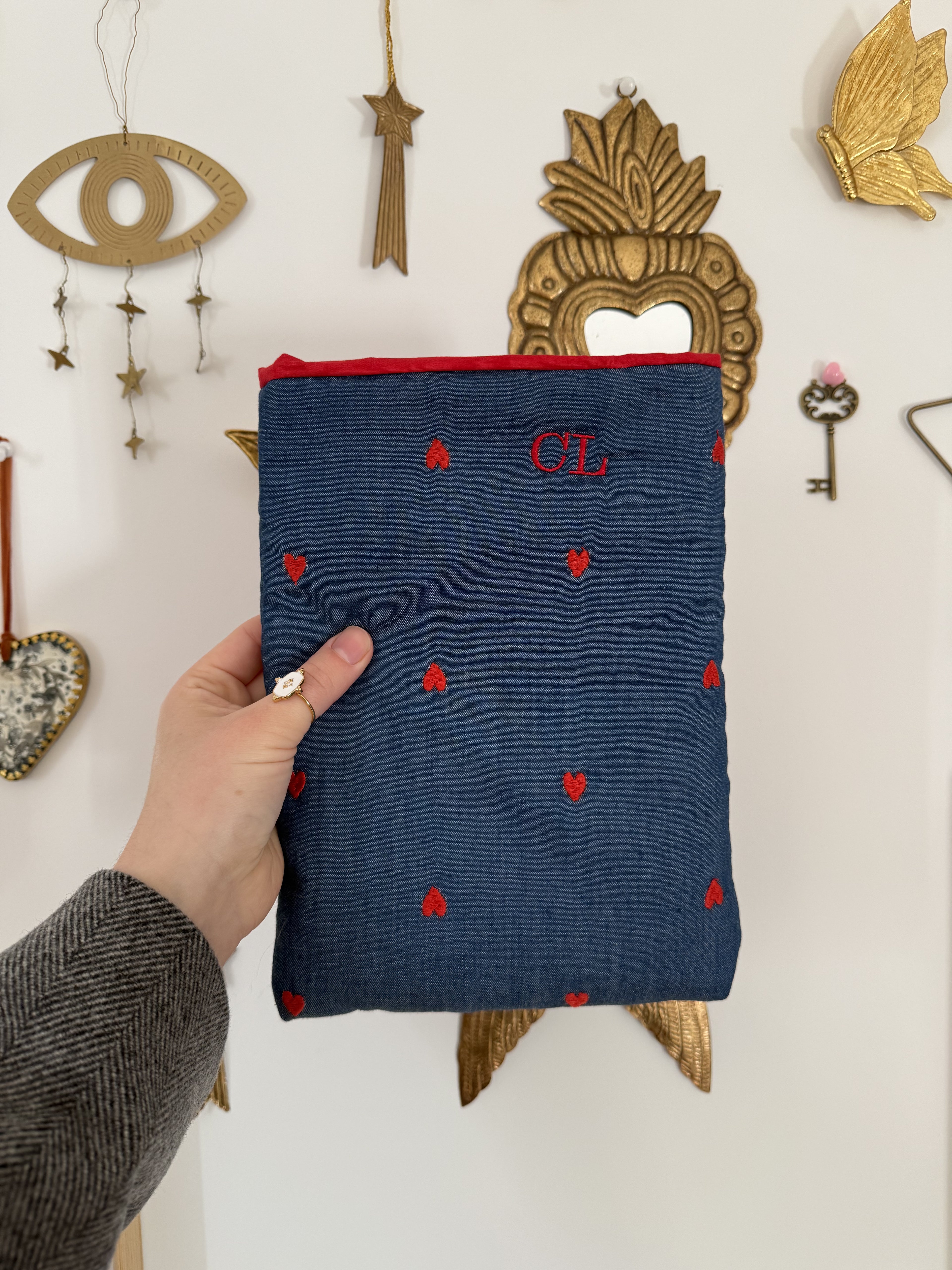 Pochette de livre Jean à coeur