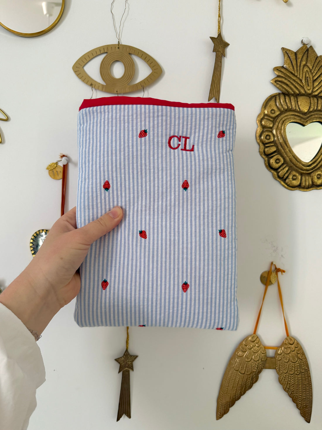 Pochette de livre fraises
