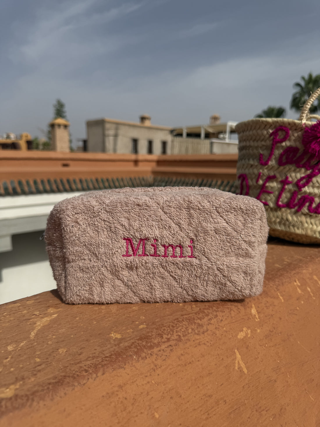 Trousse de toilette Rose poudré