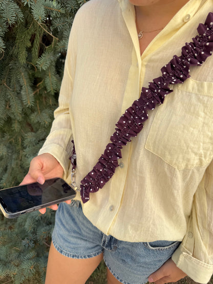 Cordon de téléphone Violette