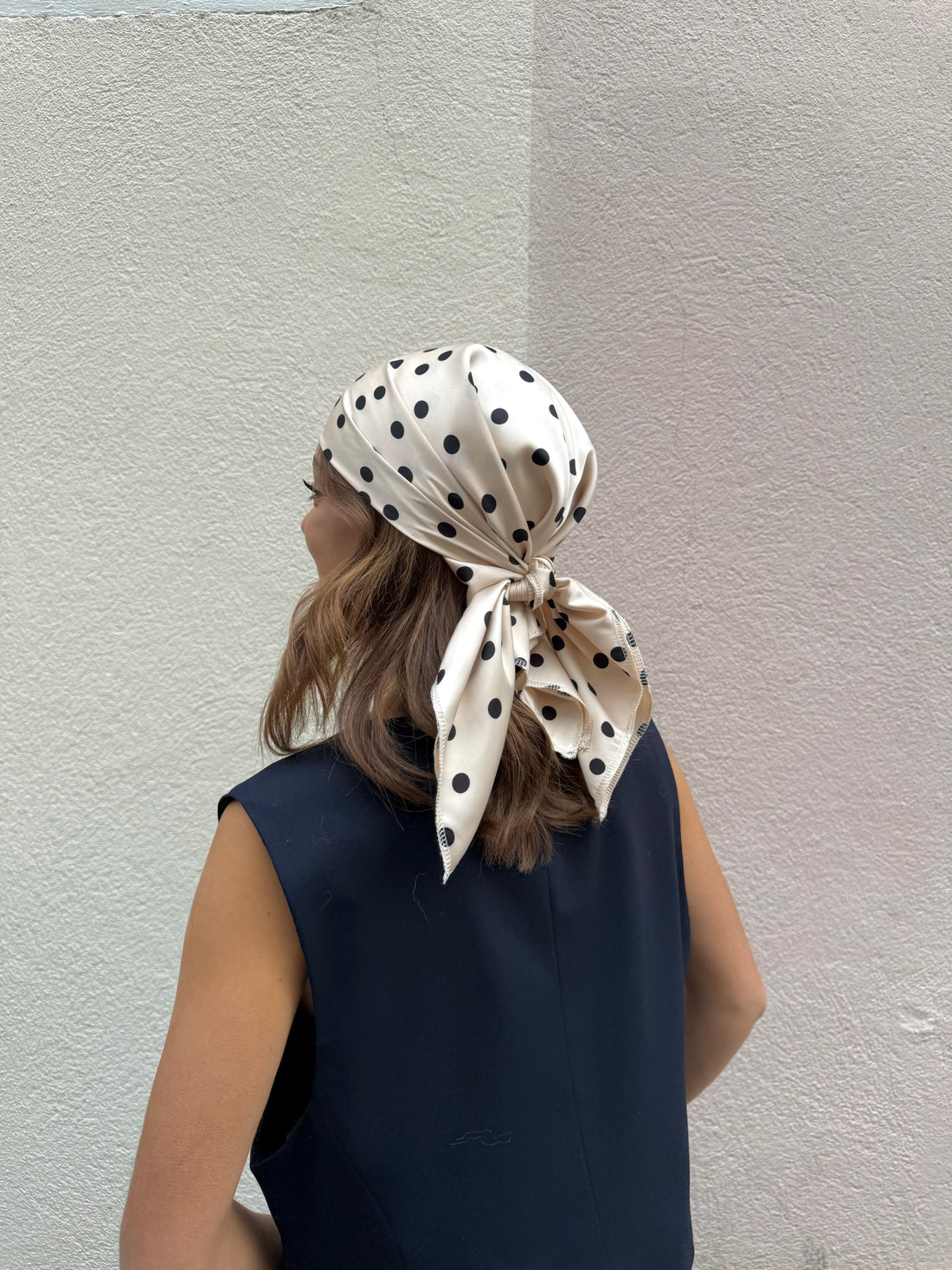 Foulard Victoire crème