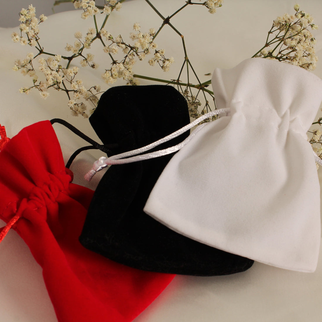 Pochette cadeau en velours