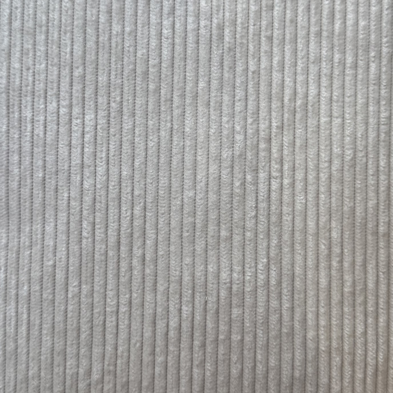 Pochette de livre Crème côtelé - motif