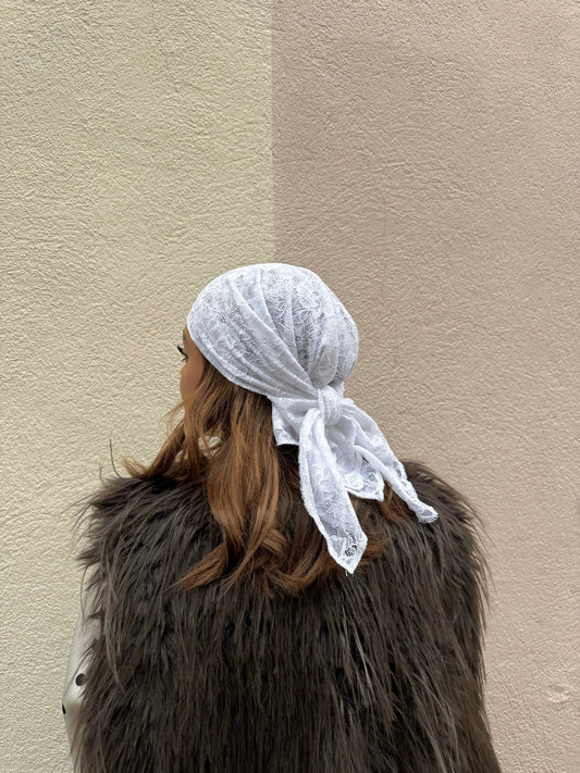 Foulard en dentelle Juliette