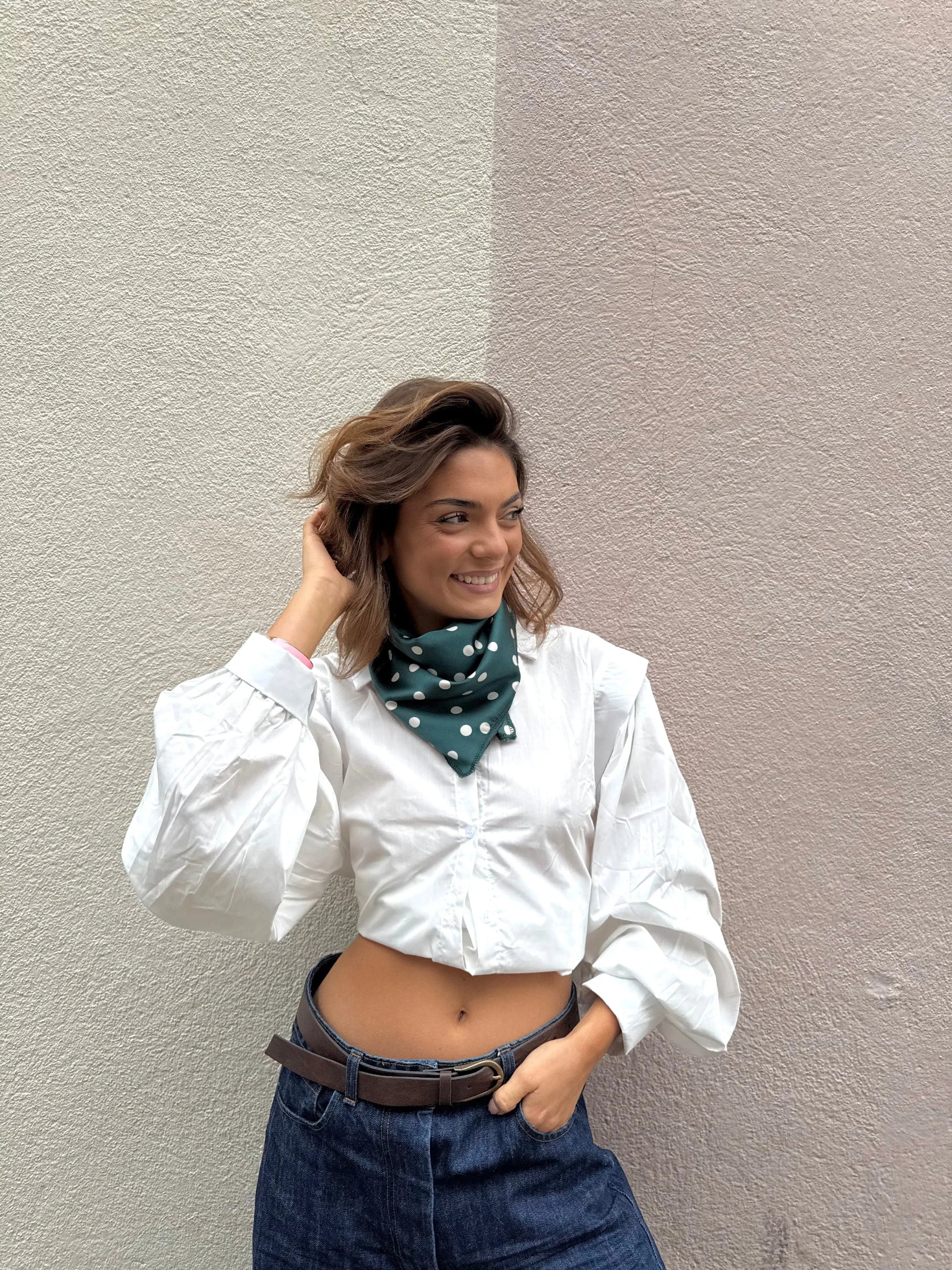 Foulard Victoire vert