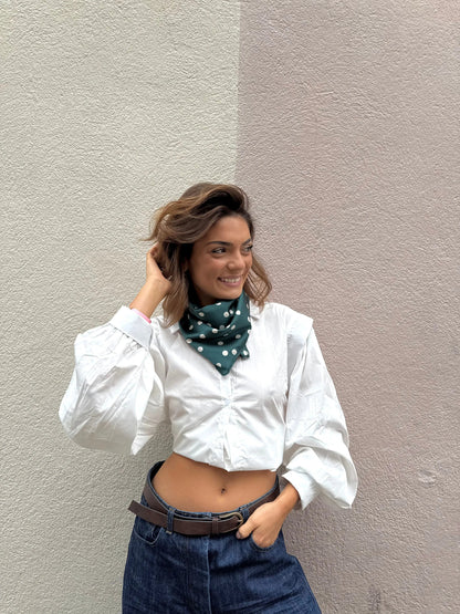 Foulard Victoire vert
