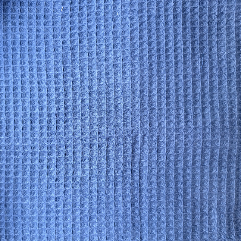 Tote bag nid d'abeille bleu - motif