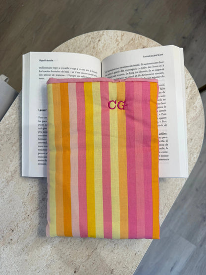 Pochette de livre Pépite rayée